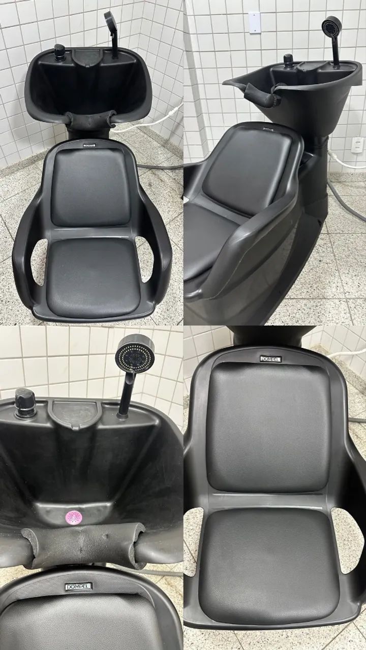 Lavatório Dompel + cadeira de cabeleireiro 