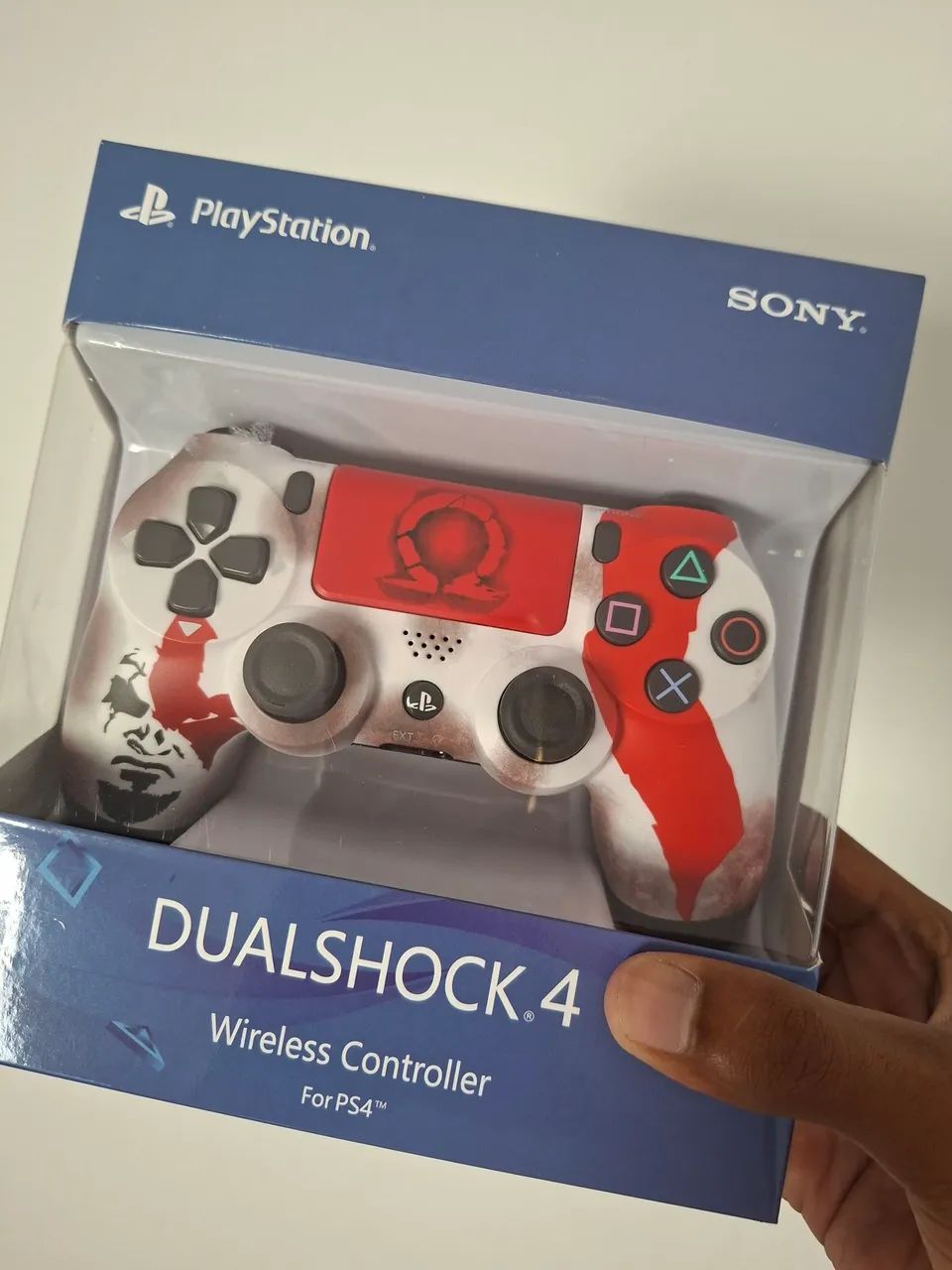 Controle de ps4 edição Deus da Guerra Bluetooth 