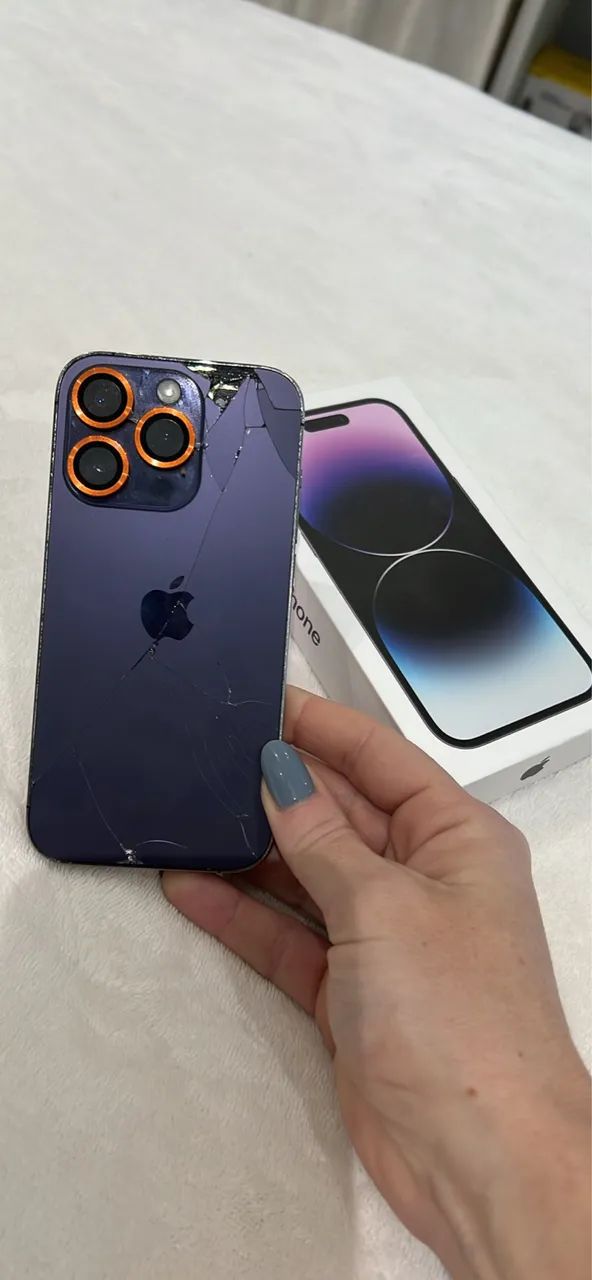 iPhone 14 Pro 256gb roxo - Foto 3