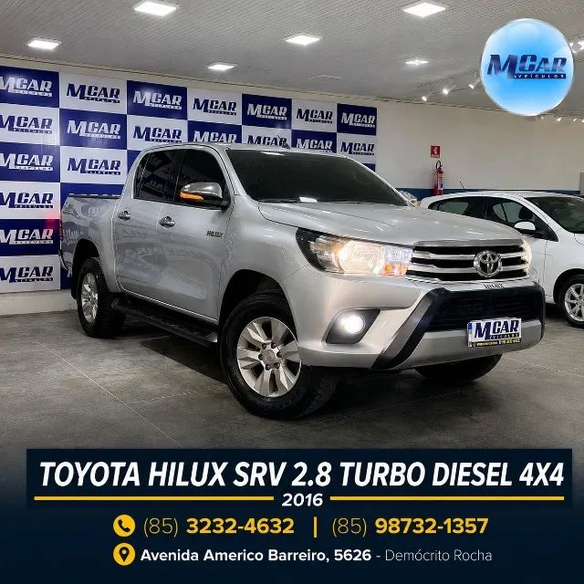 Toyota Hilux Hilux CD SRV 4x4 2.8 TDI Diesel Aut. 2016