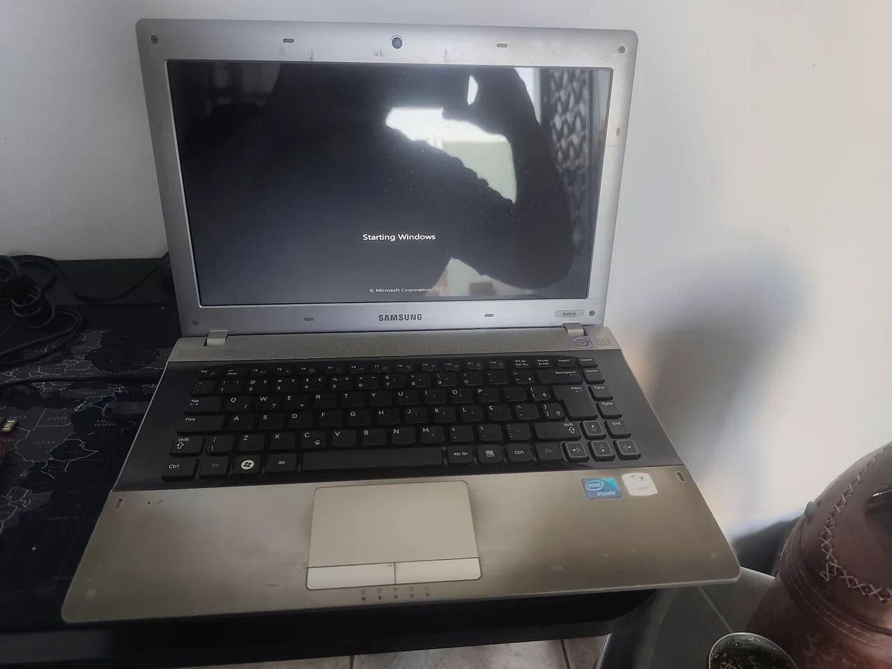 Notebook Samsung (travado em boot)