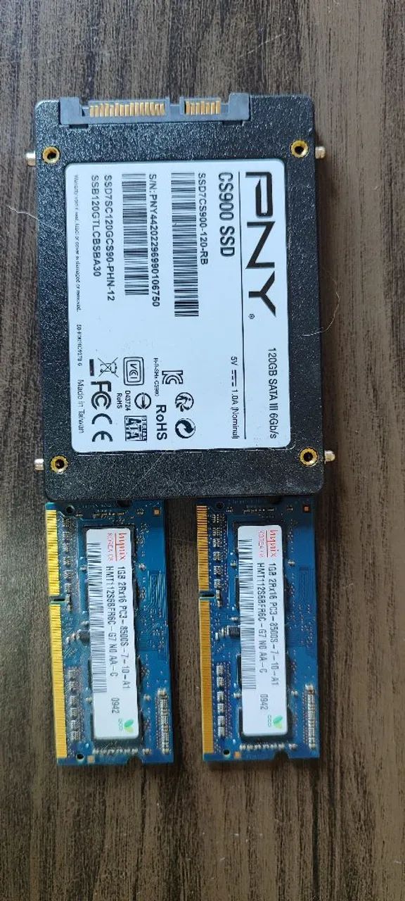 Ssd 120gb Sata Iii 6gb/s + 2 Pentes  - Foto 2
