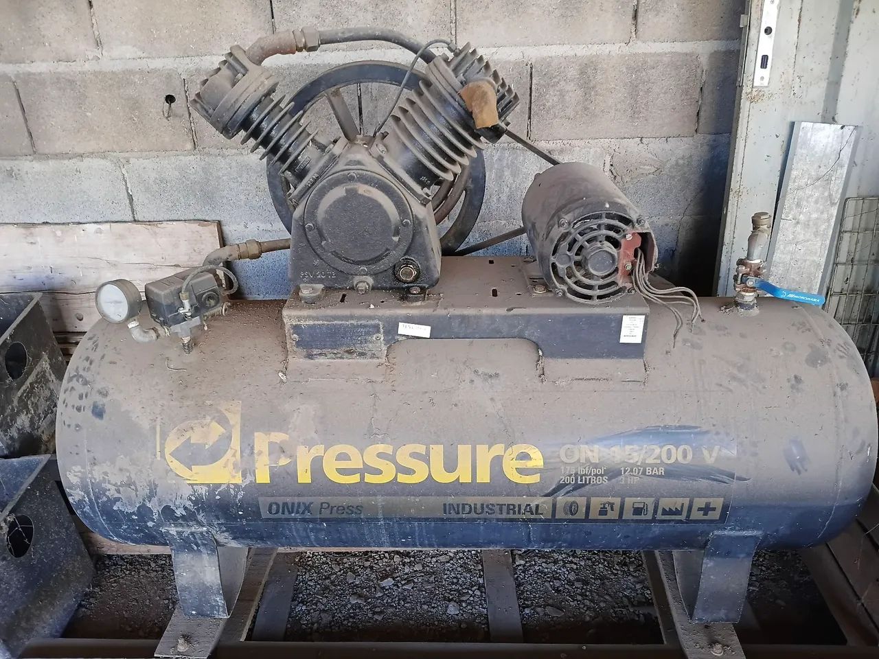 Compressor Pressure 175 lbf 200 litros 