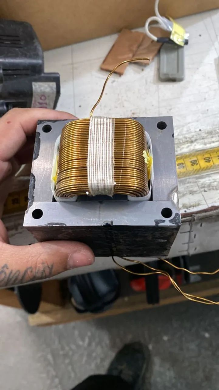 Transformador de microondas MoT para máquina de solda de ponta - Foto 2
