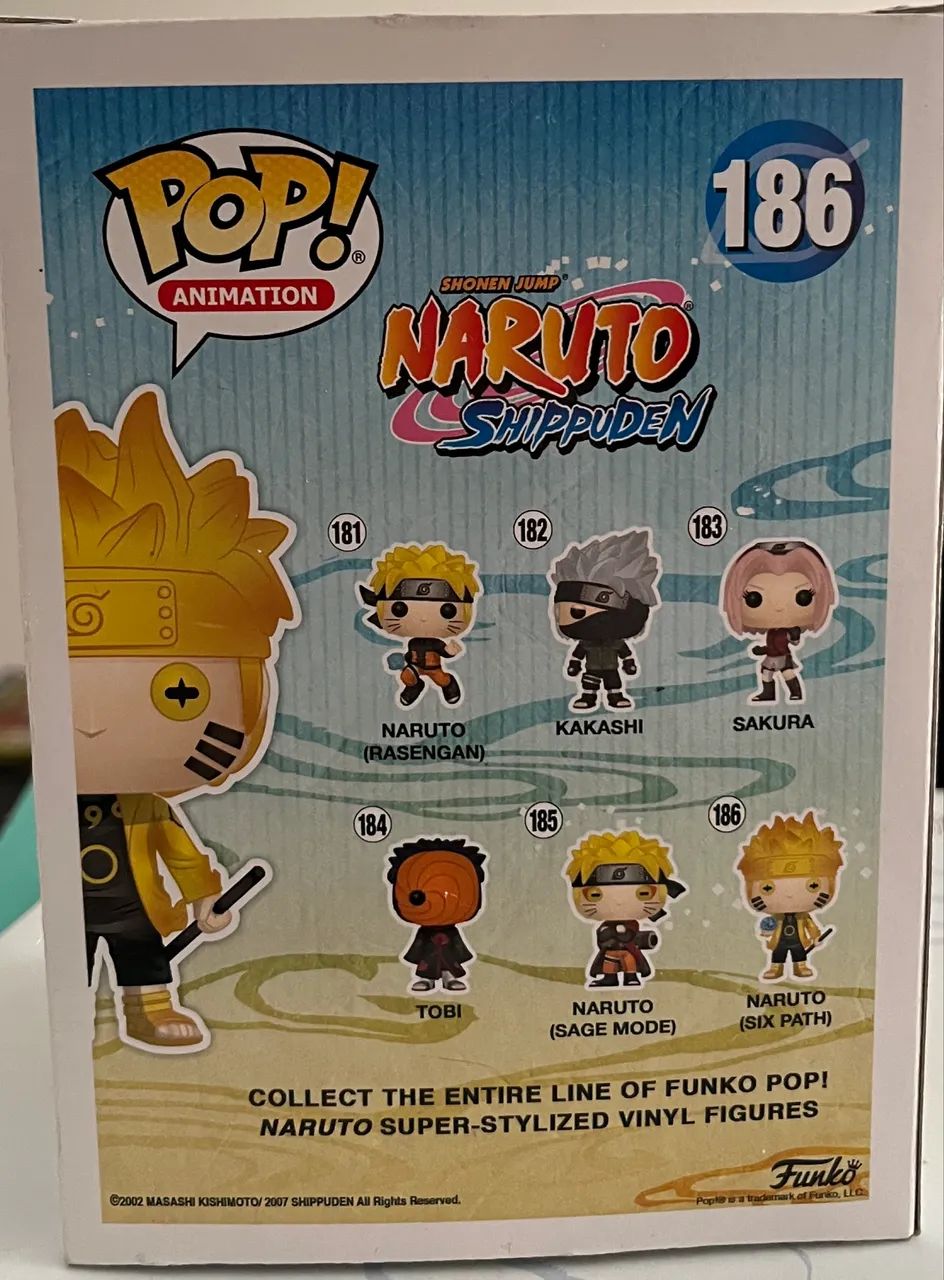 Funko Pop - Naruto (Six Path) - Glows in the Dark - #186 - Foto 2