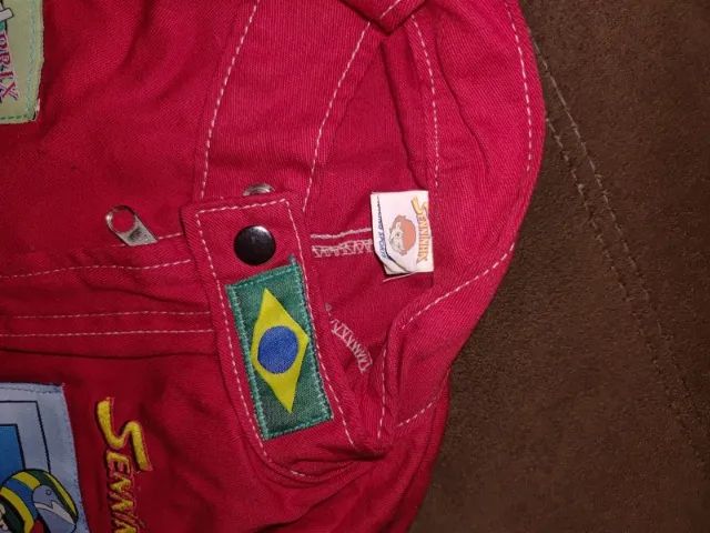 Macacão do AyrtonSenna Infantil e o Boneco do Seninha - Foto 3