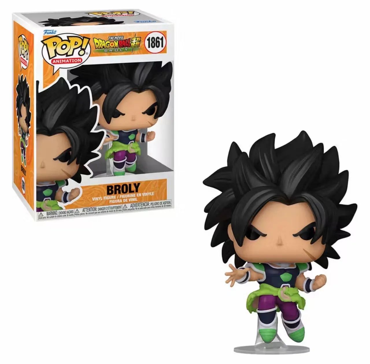 Funko pop broly dragonball 
