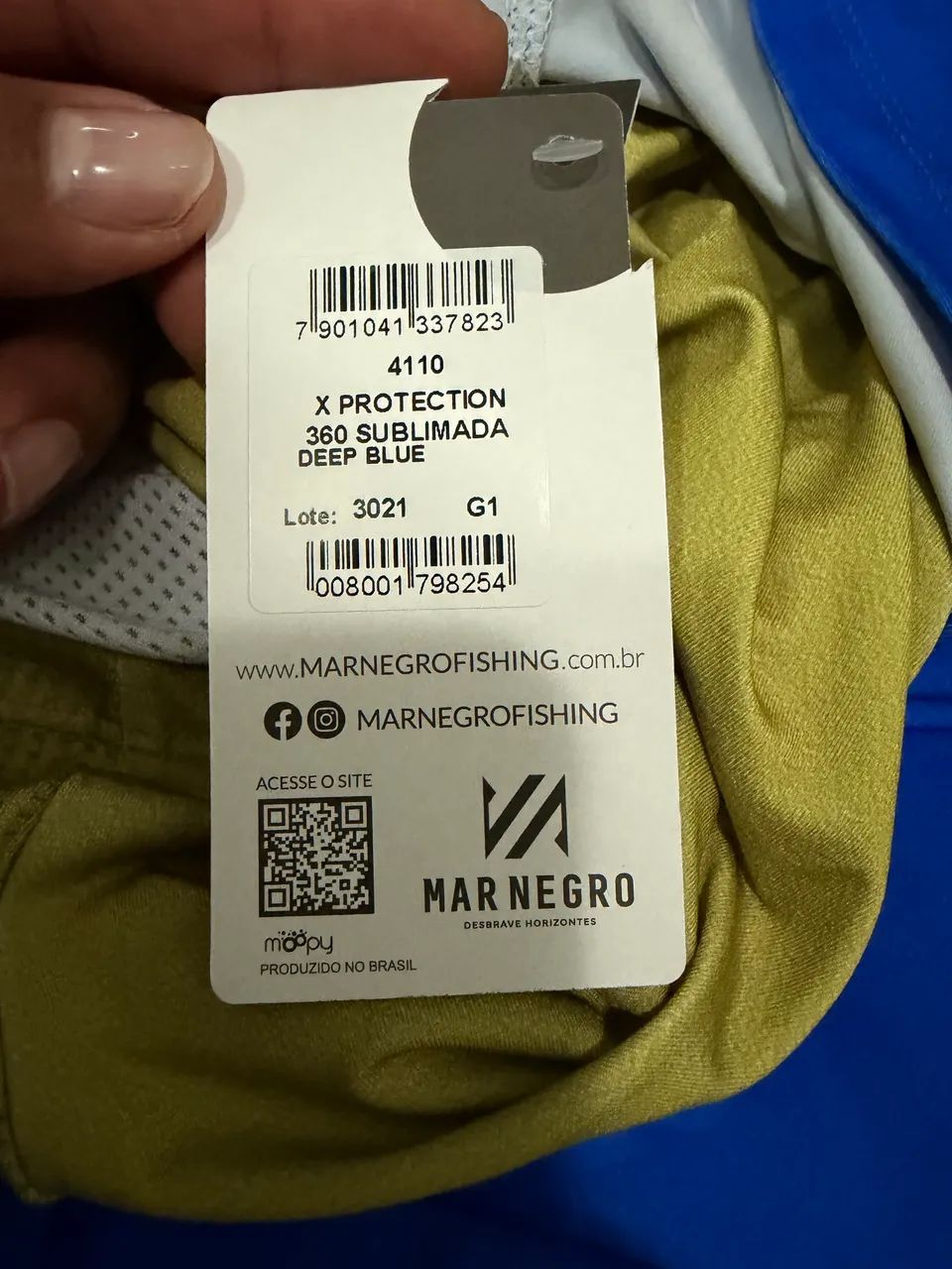 Camiseta de Pesca Mar Negro - Foto 4