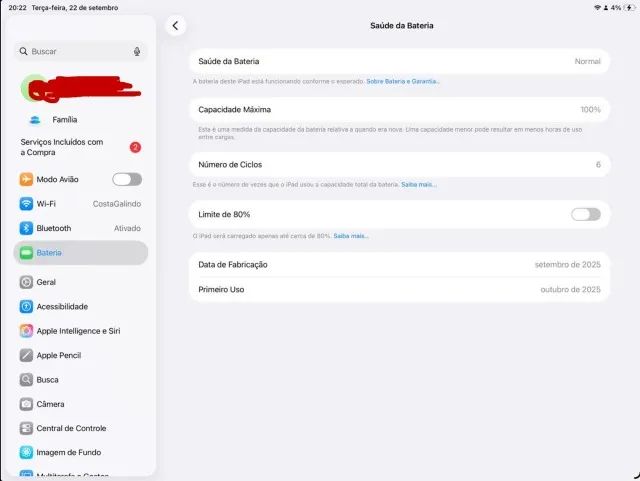 Ipad air 13" 256gb + magic pad + caneta (quase nunca usado) - Foto 4