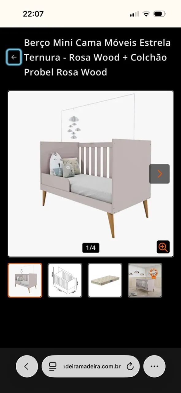 Berço cama abracadabra