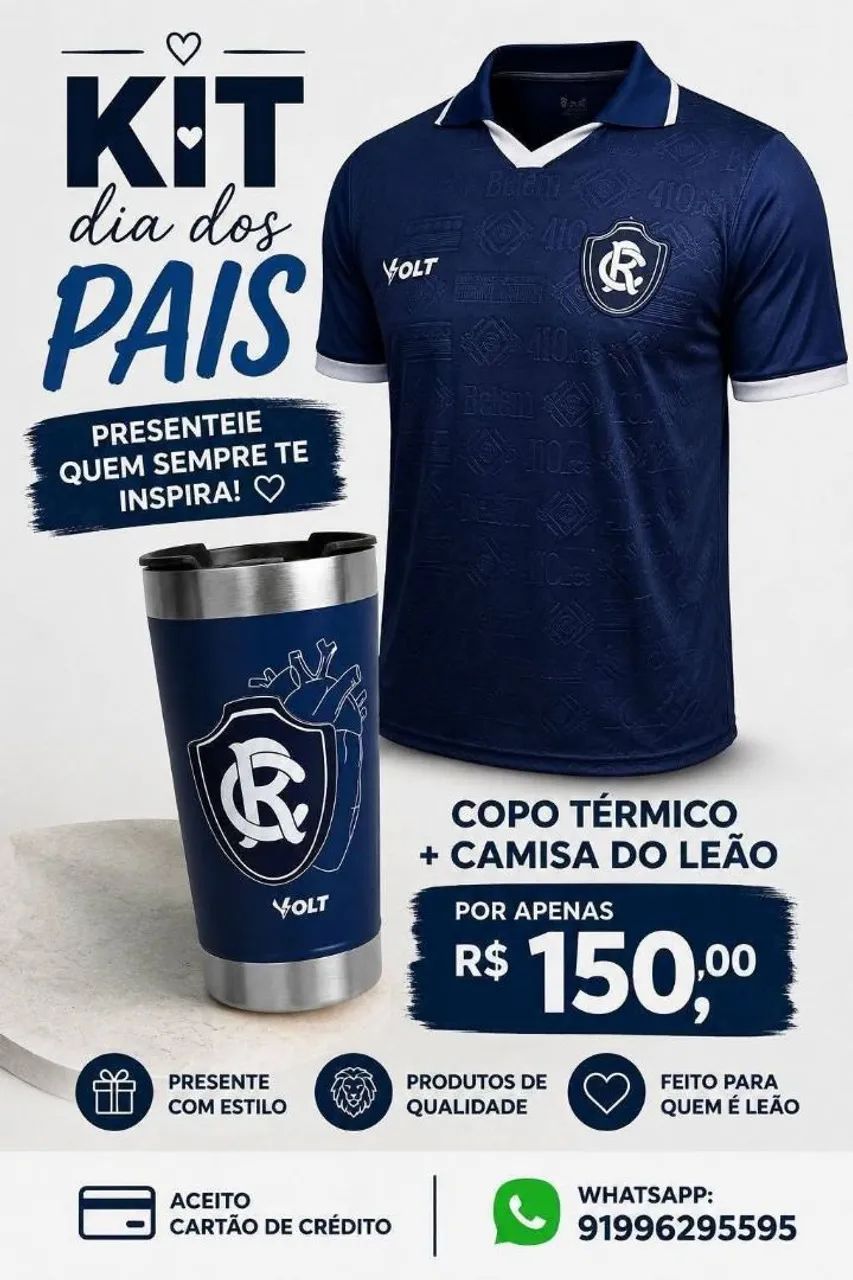 Kit Remo dia dos pais 