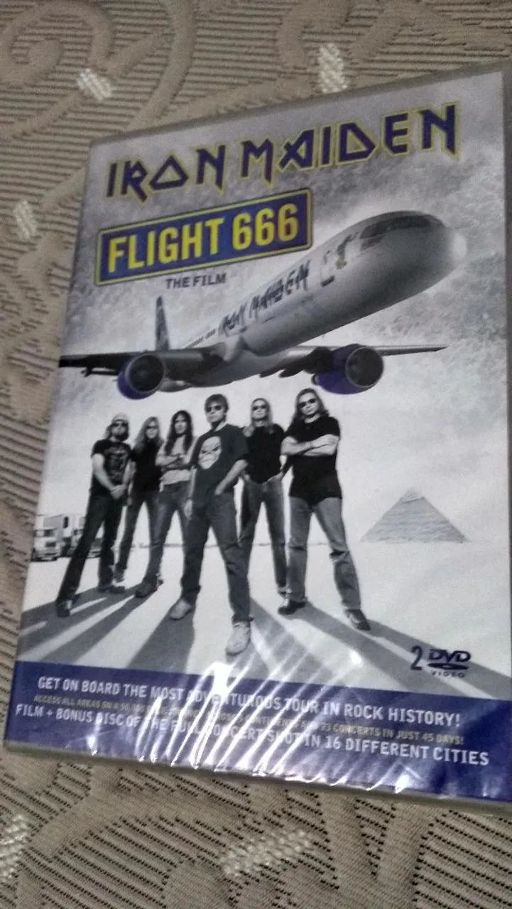 DVD Iron Maiden - Flight 666 (Duplo) - Novo / Lacrado de Fábrica