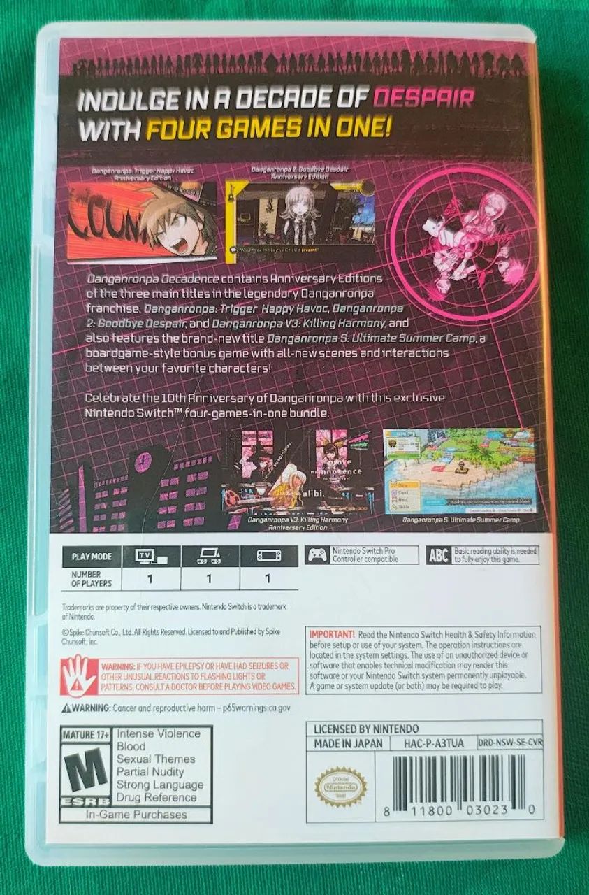 Danganronpa Decadence = R$: 400 - Foto 5