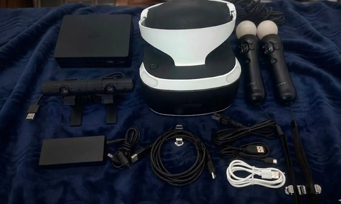ps VR + dois controles + ps câmera  - Foto 2