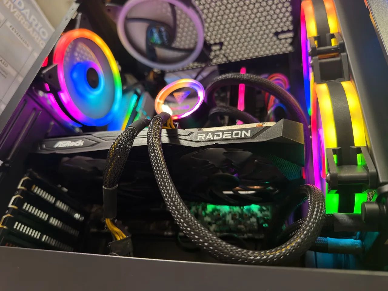 PC | Ryzen 5 3600 RX 6600 ASRock 16gb RAM  - Foto 4