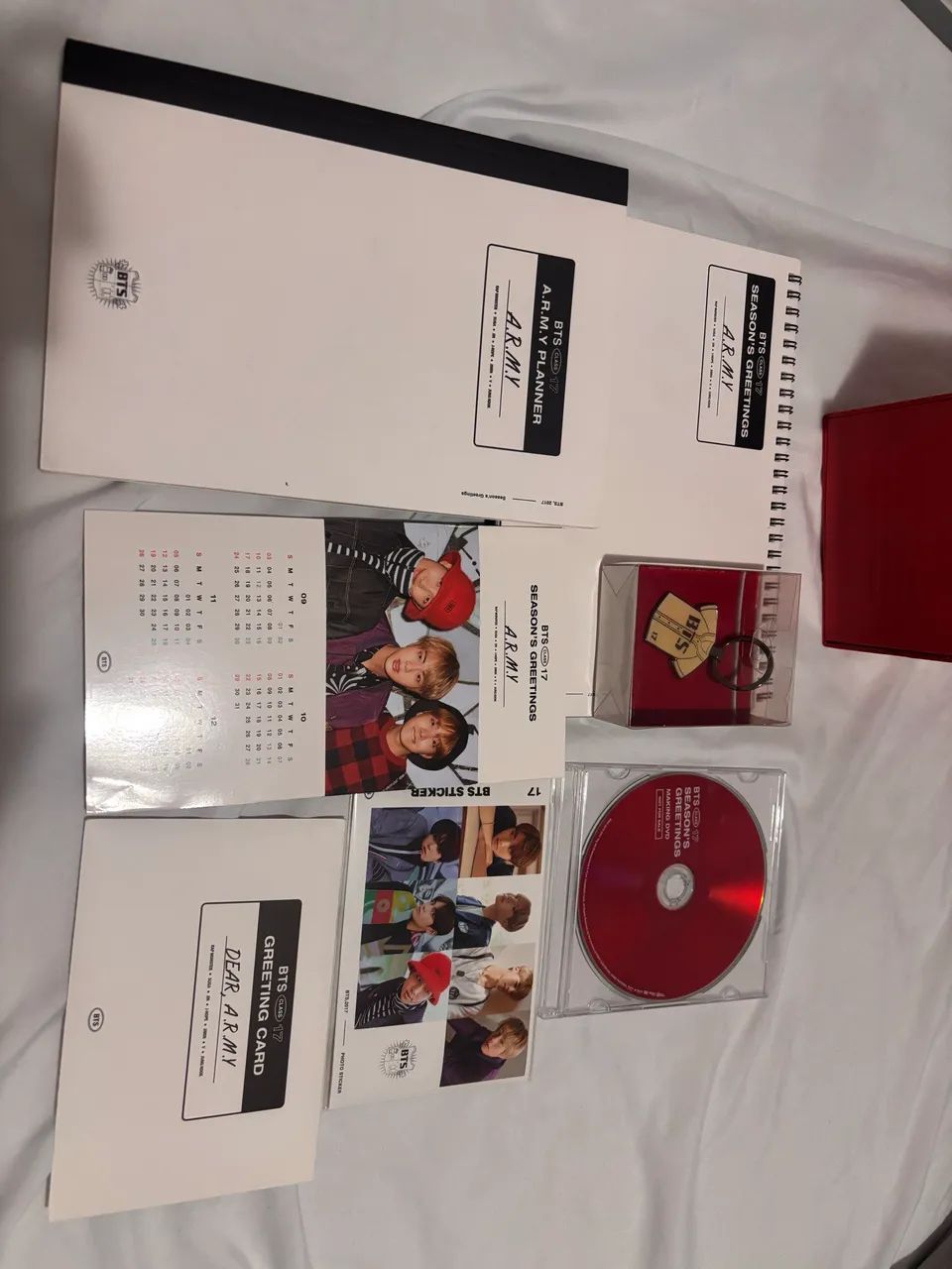 BTS seasons greetings 2017 - completo - Antiguidades - Delmiro
