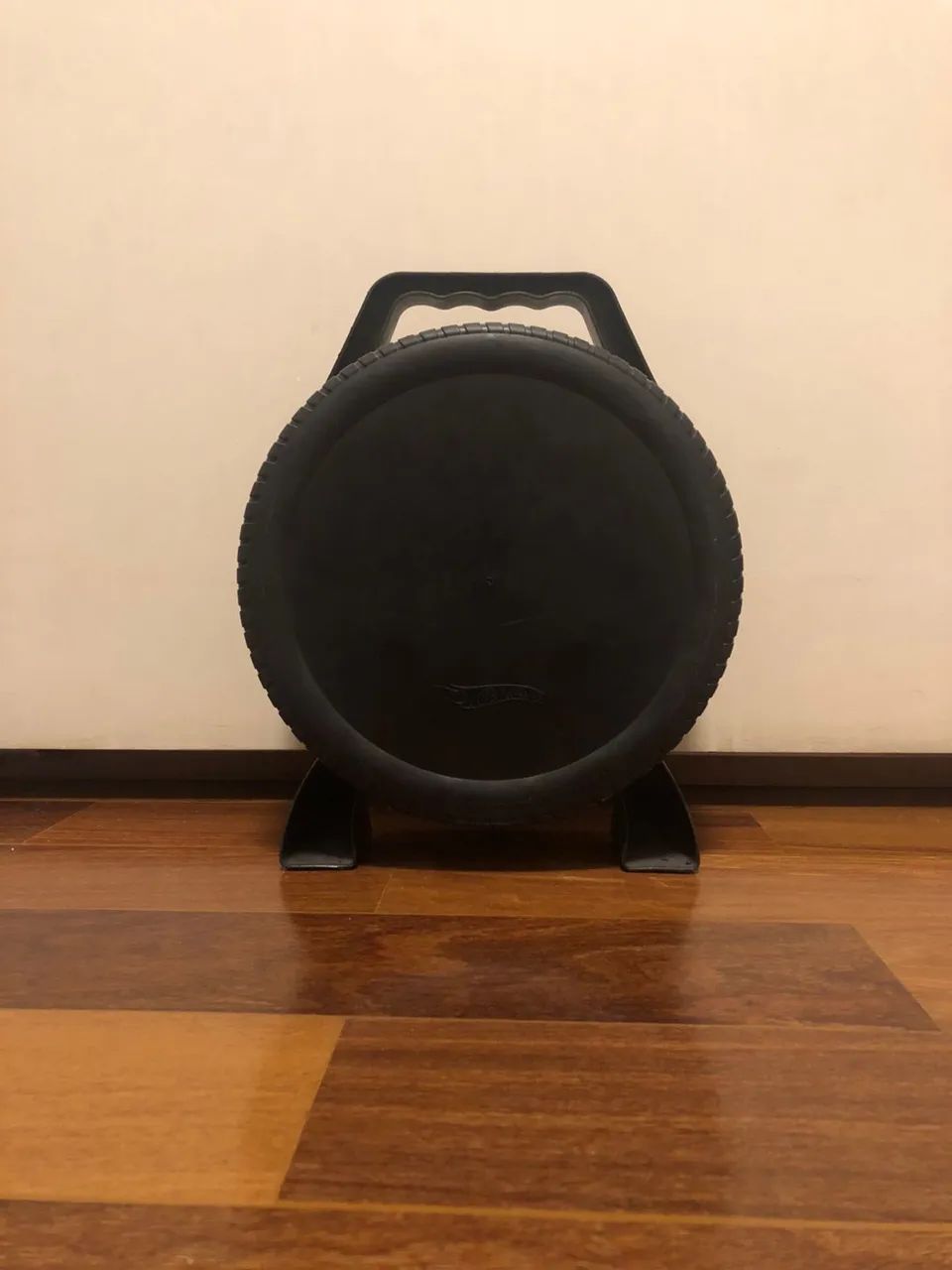 Maleta Para Carrinho De Coleção Hot Wheels Garagem Roda Fun Preto - Foto 2