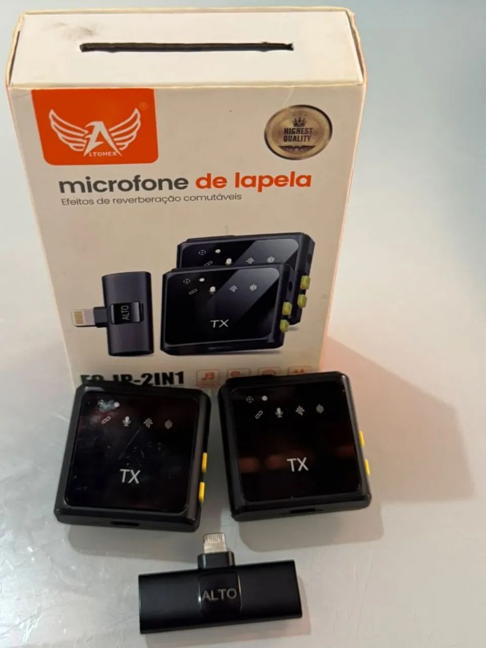 Microfone de Lapela TX, Série F9-IP-2IN1 à venda! - Foto 3