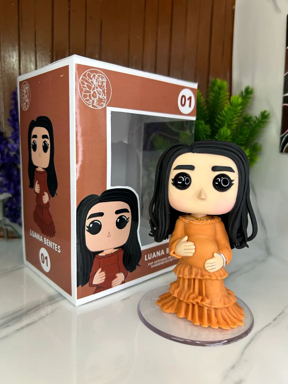 Boneco funko pop personalizado com caixa e adesivos - Foto 5