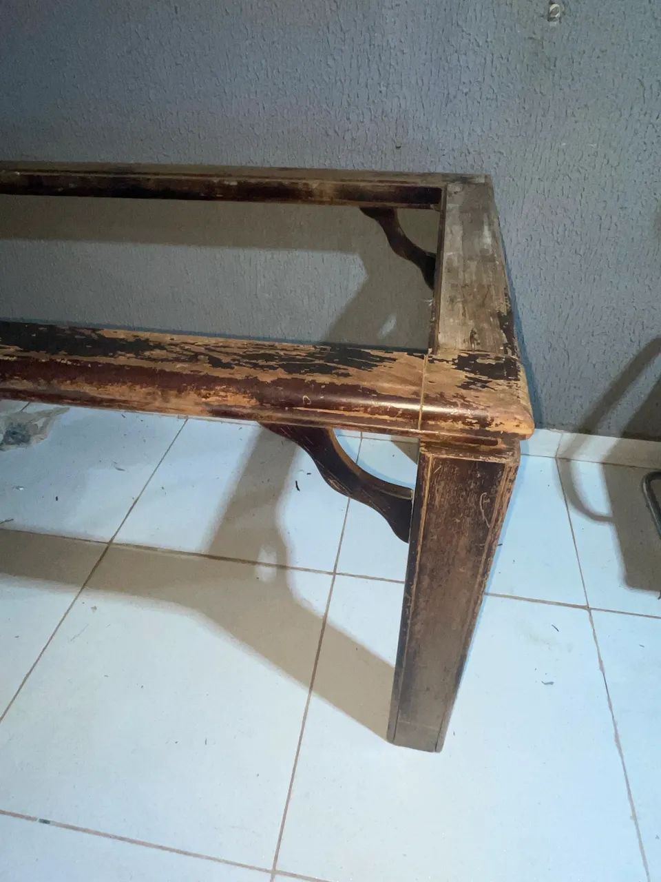 Mesa de madeira SEM VIDRO - Foto 4