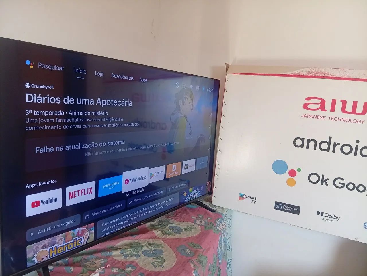 Smart tv 50 polegadas Aiwa 