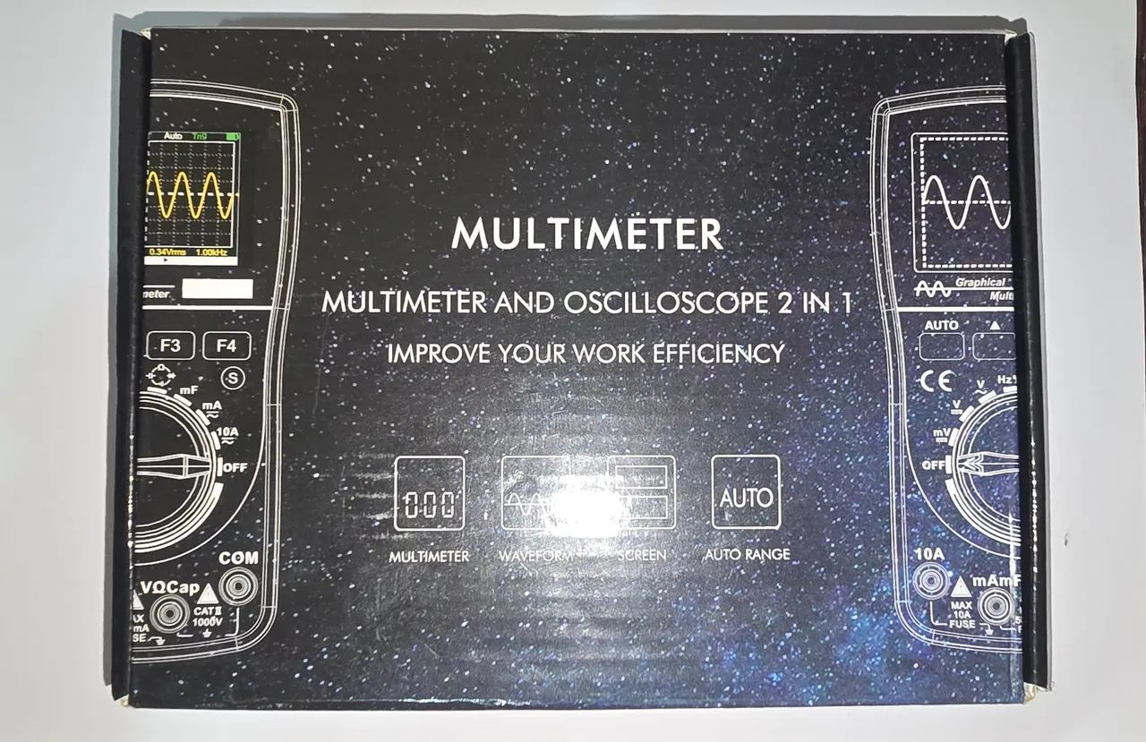Multímetro Osciloscópio Mustool Mt8206 - Foto 4