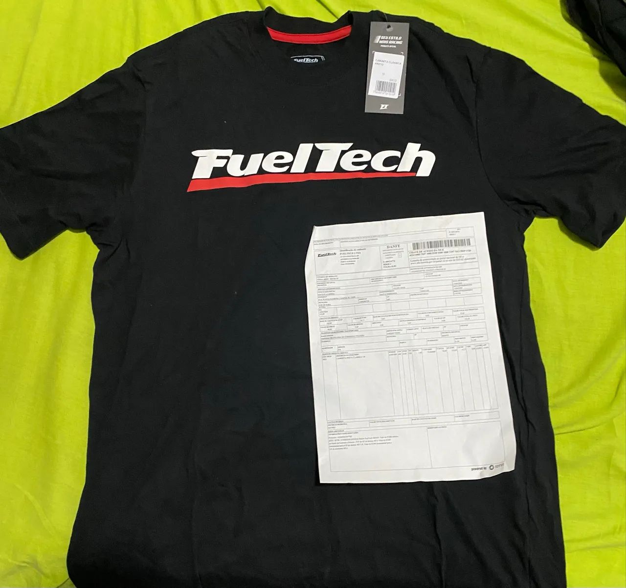 Camisa Fueltech M (NUNCA USADA, ORIGINAL) 