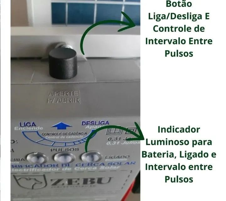 Cerca elétrica rural solar  - Foto 3