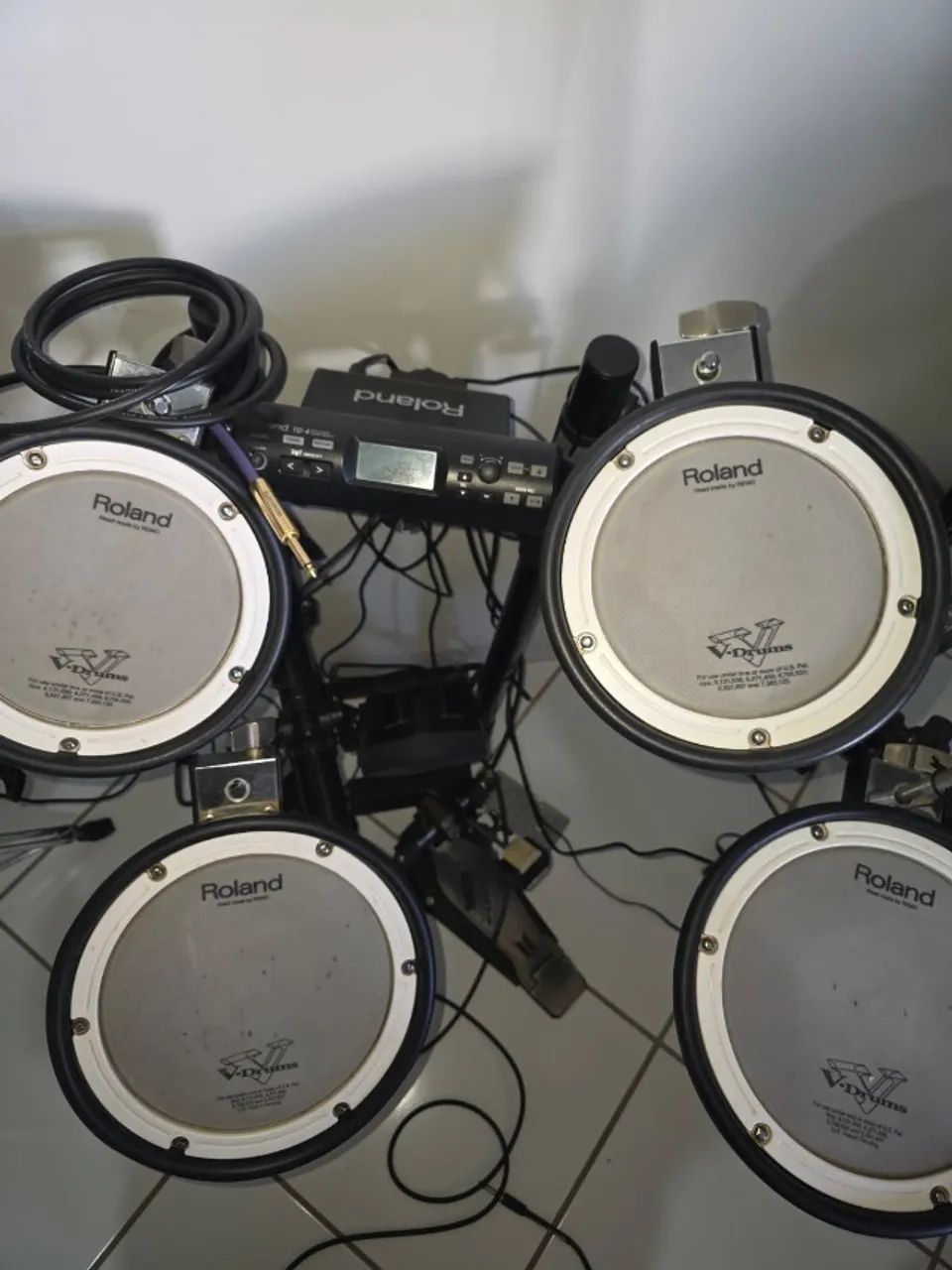 Bateria Eletrônica Roland TD-4 V-Drums - Foto 3