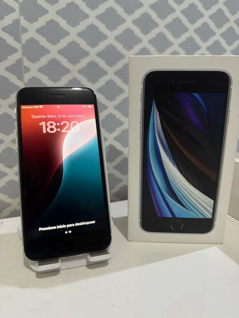 iPhone SE 2 Geração 128Gb com Caixa e Carregador Entrego - Foto 2