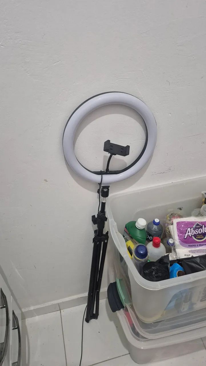 Ring Light com Tripé Ajustável - Foto 2