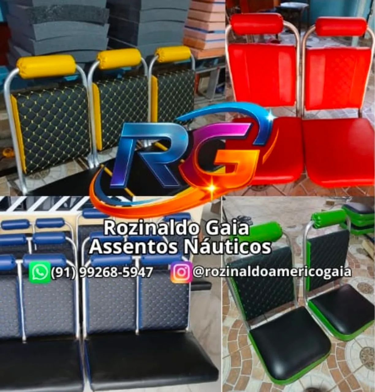 Cadeiras nauticas  - Foto 3