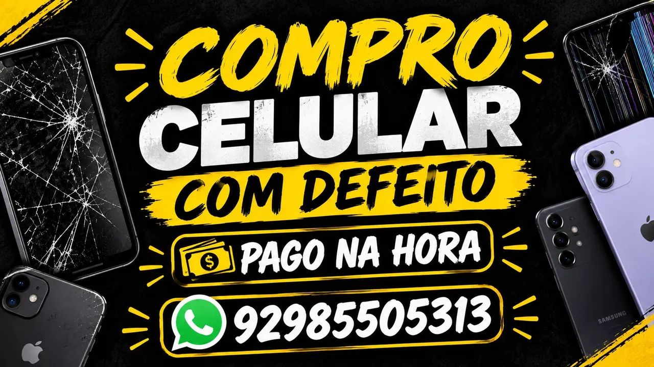 CELULAR COM DEFEITO