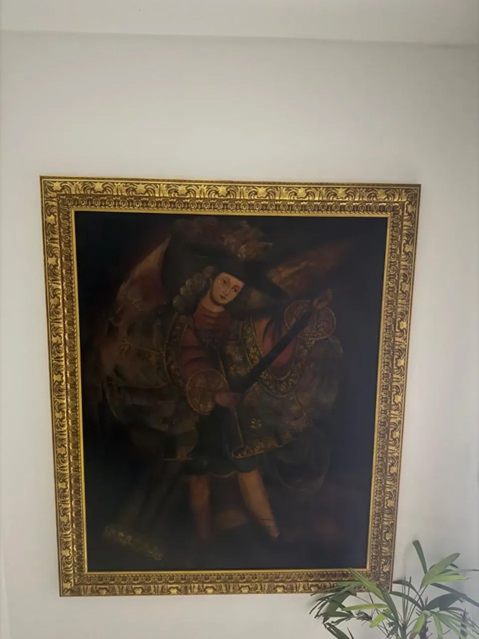 Pintura Cusquenha - Anjo Arcabucero - Foto 2