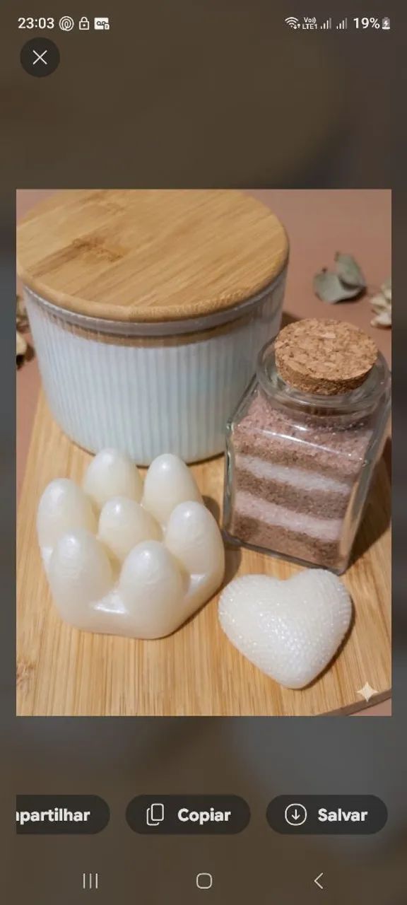 Sais de banho para chuveiro e sabonetes artesanais  - Foto 2