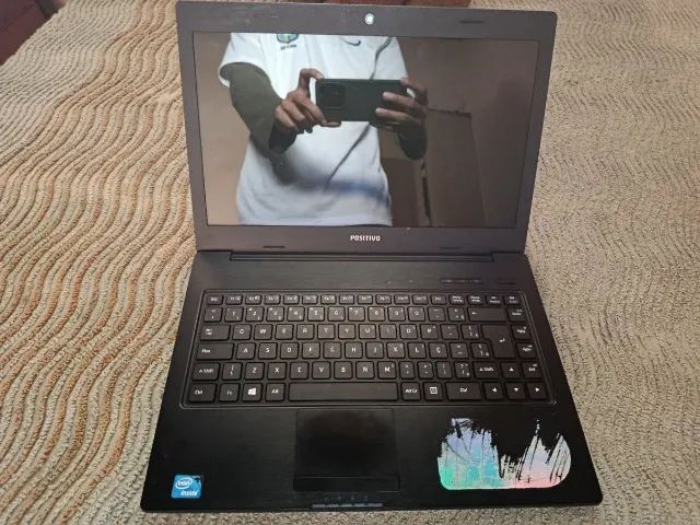 notebook positivo pouco usado para retirada de peças - Foto 2