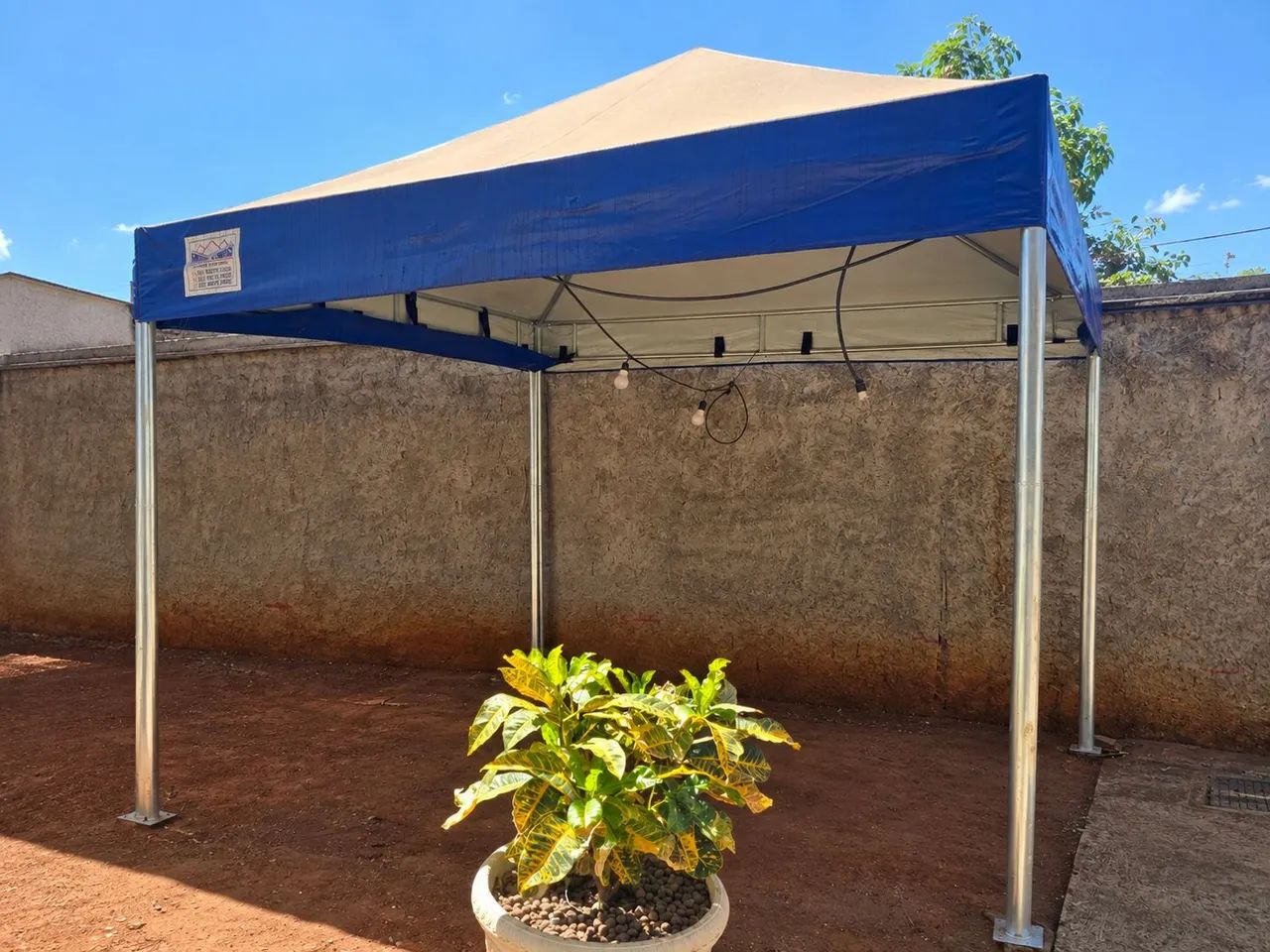 Tenda 3x3 piramidal 
