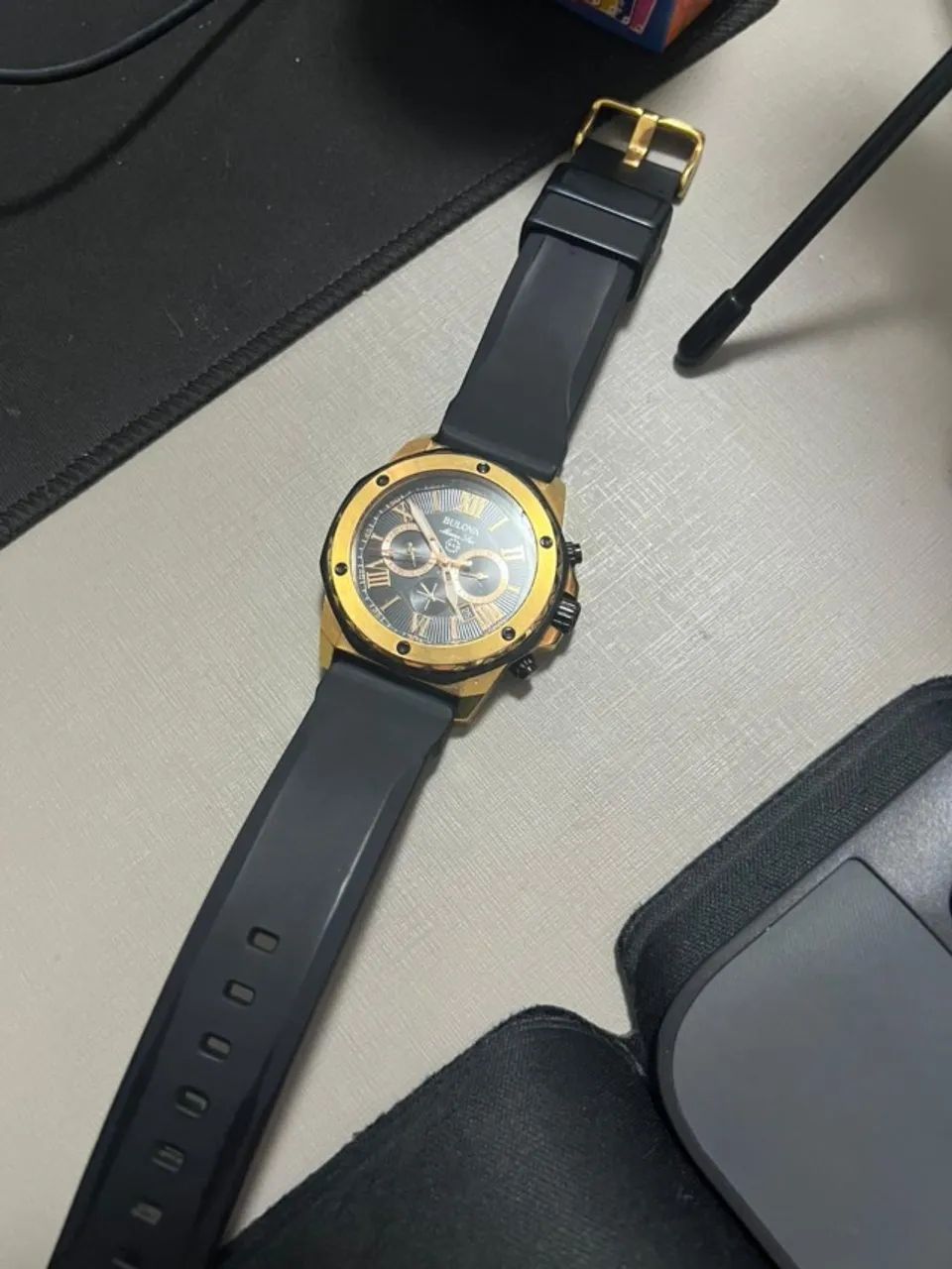 Bulova Marine star original na caixa com nota oportunidade