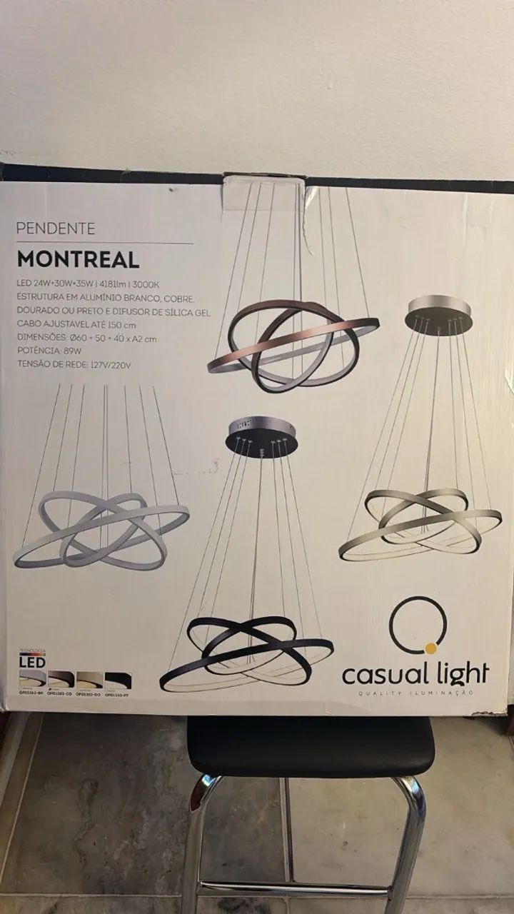LUMINÁRIA PARA SALA - Foto 4