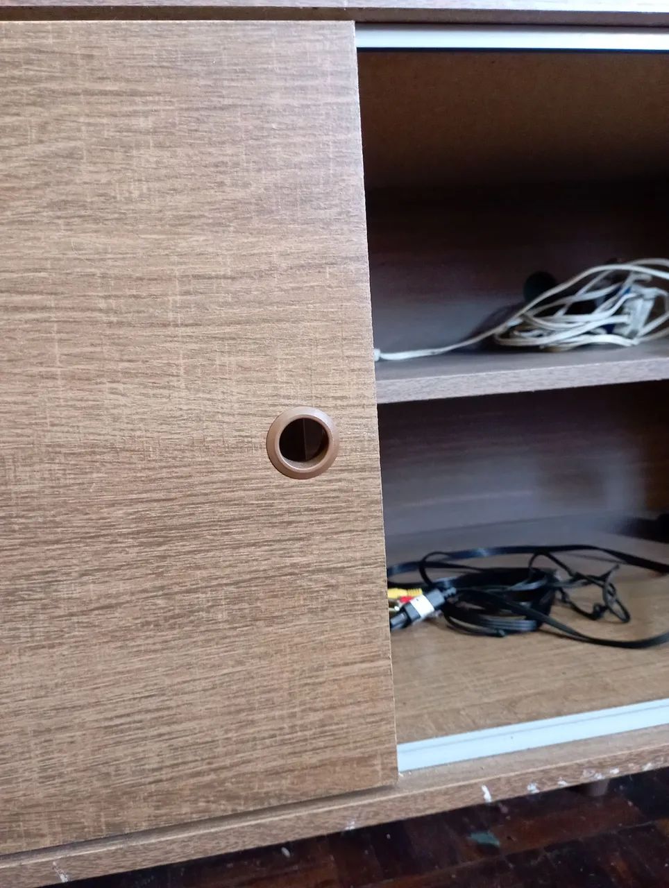 Rack moderno tv pés palito  - Foto 4