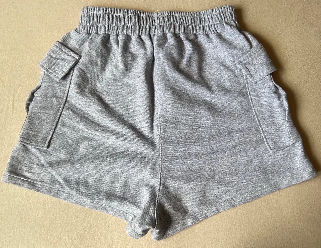 Shorts moletom cinza G - Foto 2