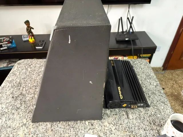 CAIXA DE SOM AUTOMOTIVA BOMBER ONE + MÓDULO CORZUS PR5100 - Foto 5