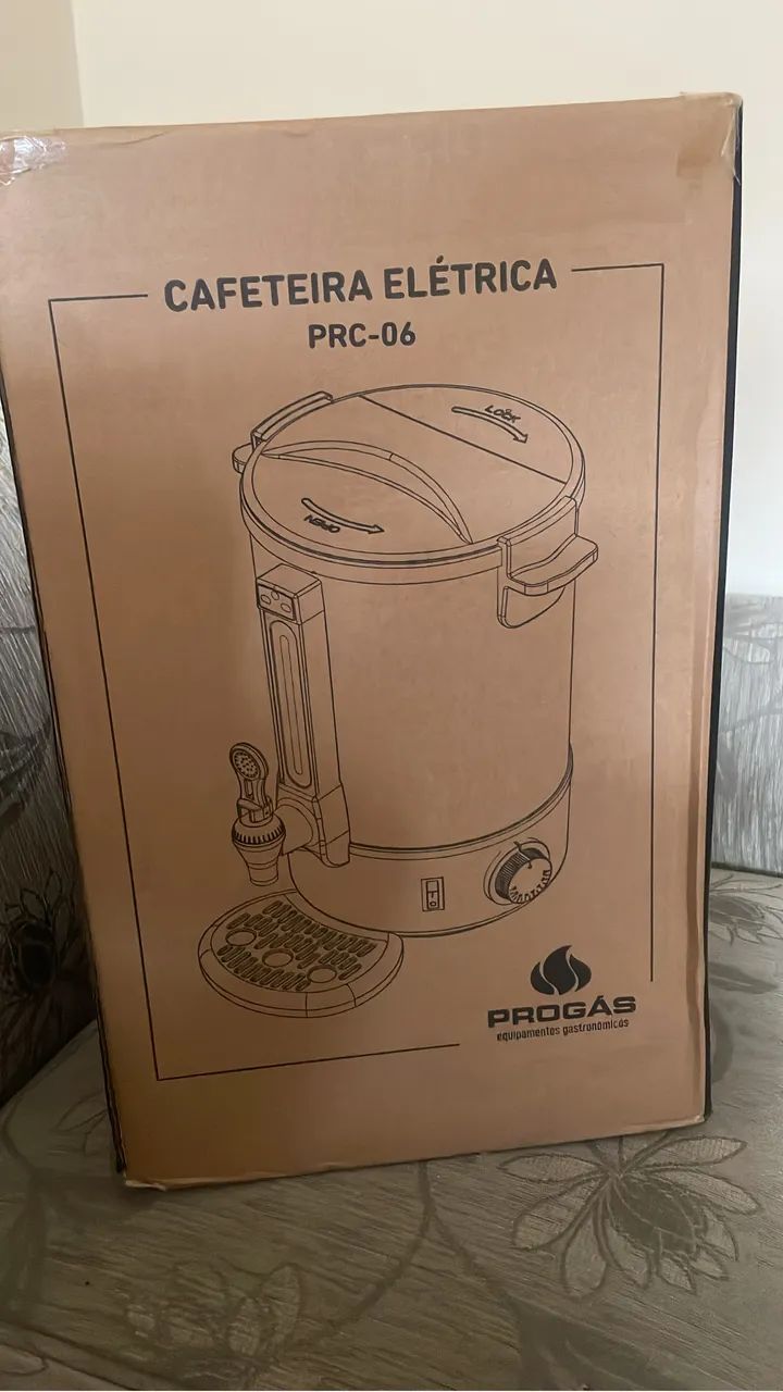 Cafeteira elétrica 6litros