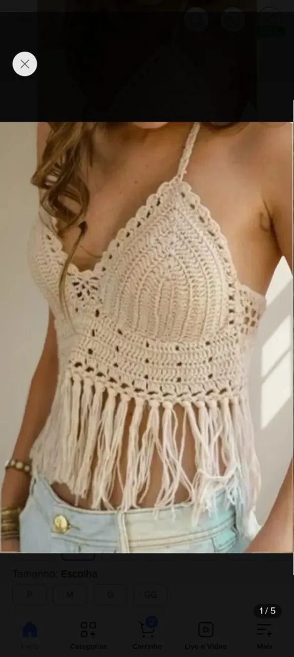 Roupas de crochê  - Foto 2