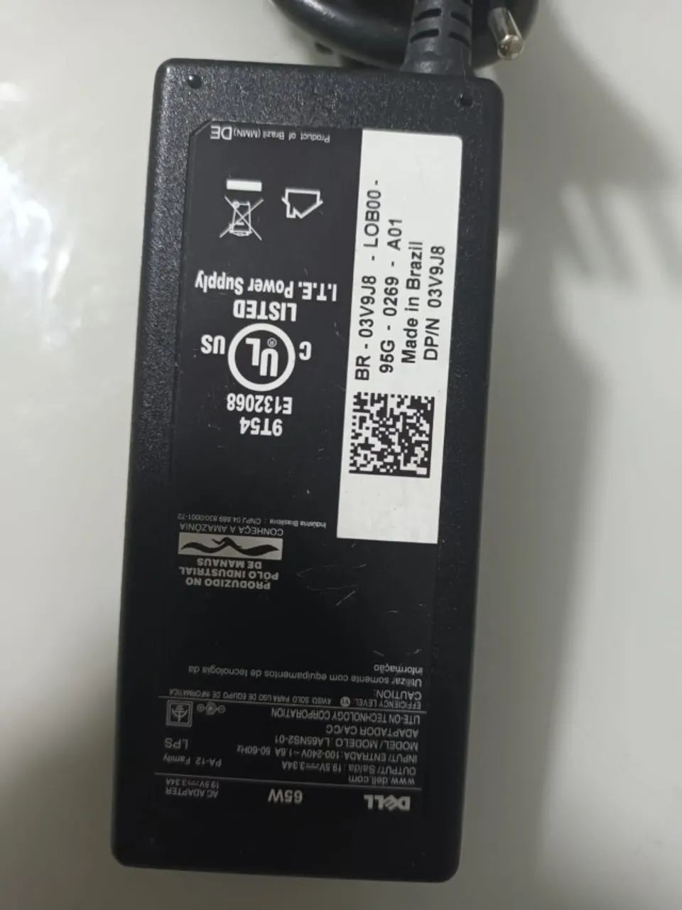 Fonte Dell 65w 19.5v - Foto 3