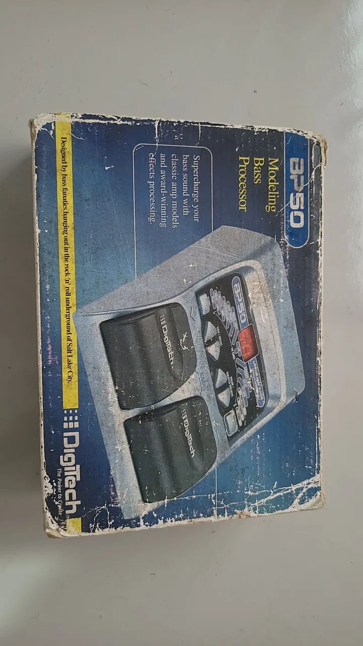 Pedal Baixo DigiTech BP50 Modeling Bass Processor - Foto 5