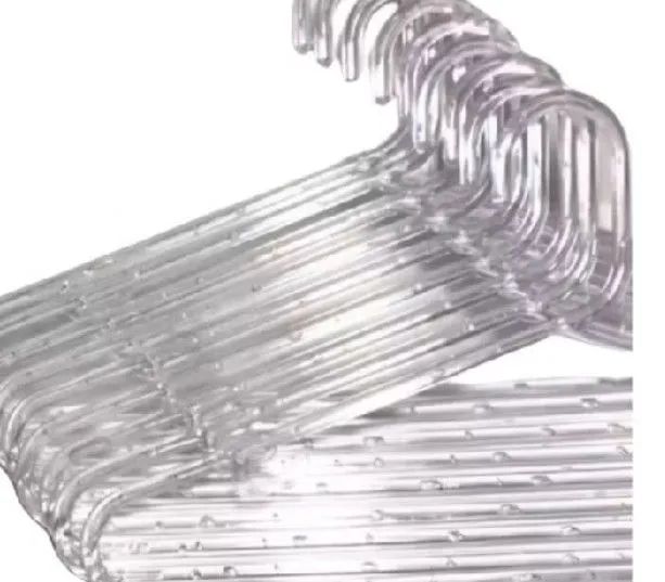 100 cabides de acrílico 
