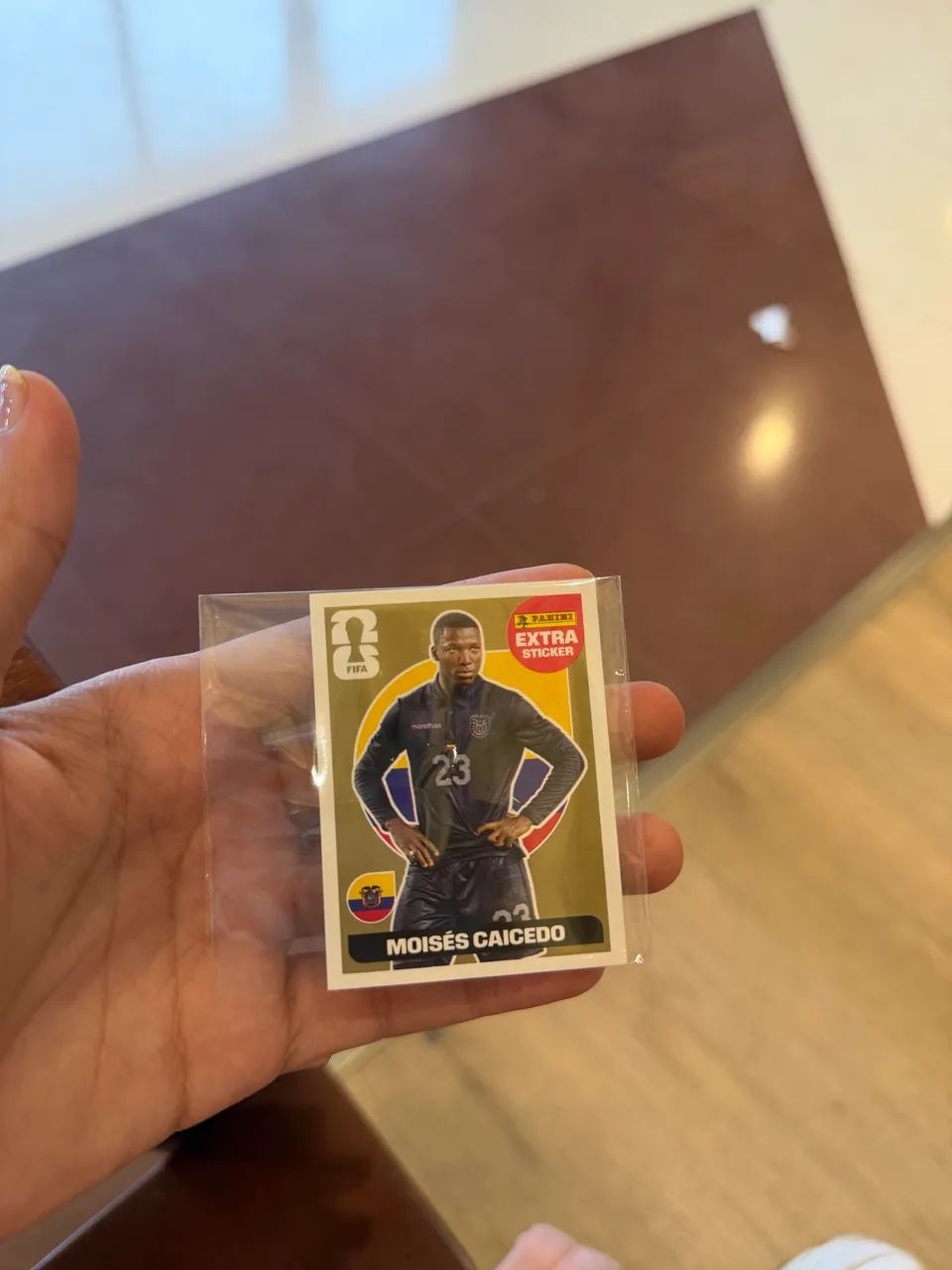 Figurinhas Extra Sticker Panini FIFA 2026 - Luís Díaz e Moisés Caicedo - Foto 3