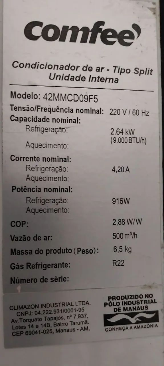 Ar Condicionado - EVAPORADORA - Foto 3