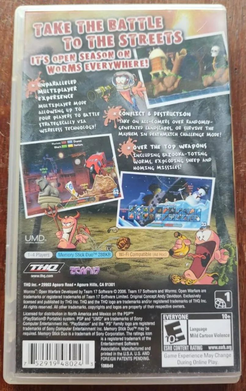 Worms Open Warfare = R$: 150 - Foto 4